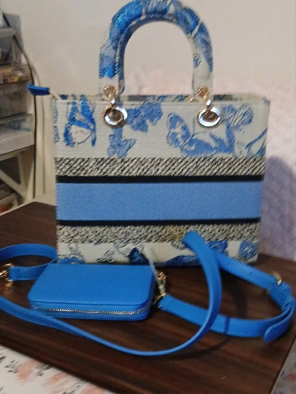 none branded stylish blue